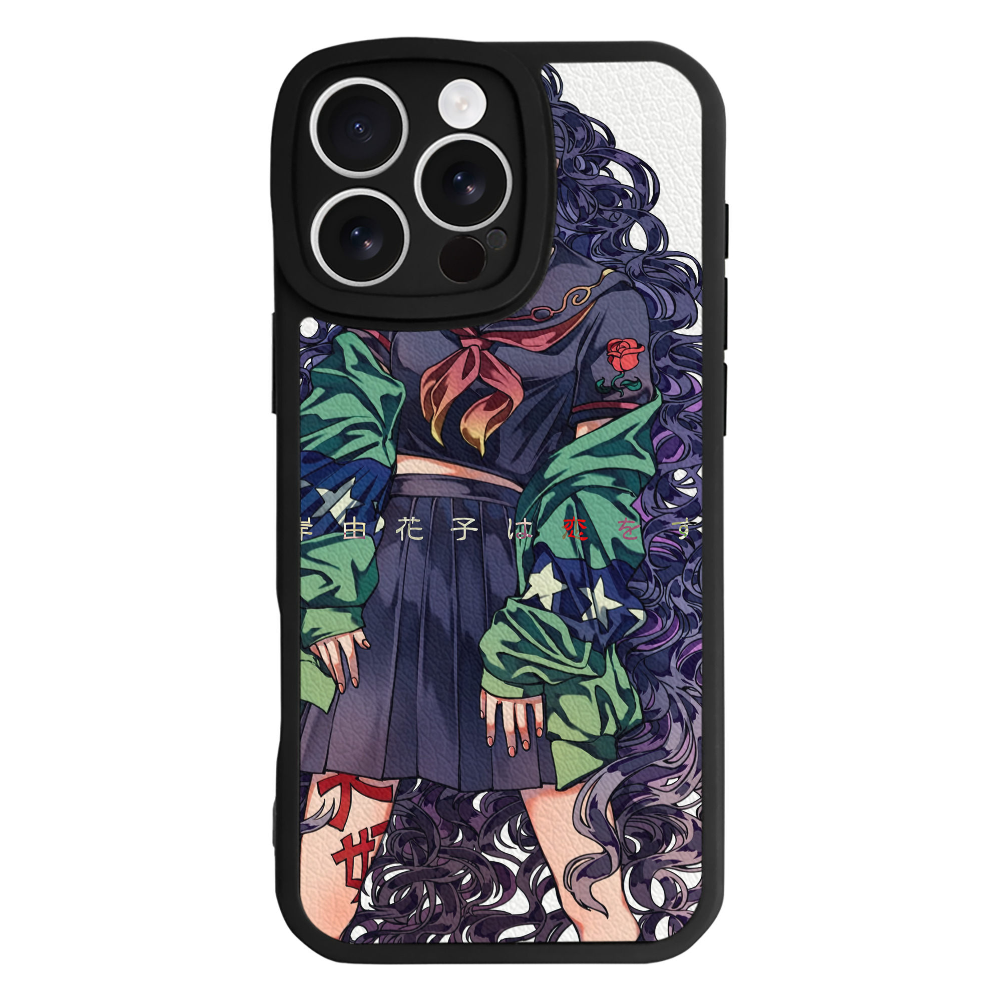 （画像用） ジョジョの奇妙な冒険 JoJo's Bizarre Adventure 【iPhone 16シリーズ対応】シリコンスマホケース（レザー調） 材質：シリコン